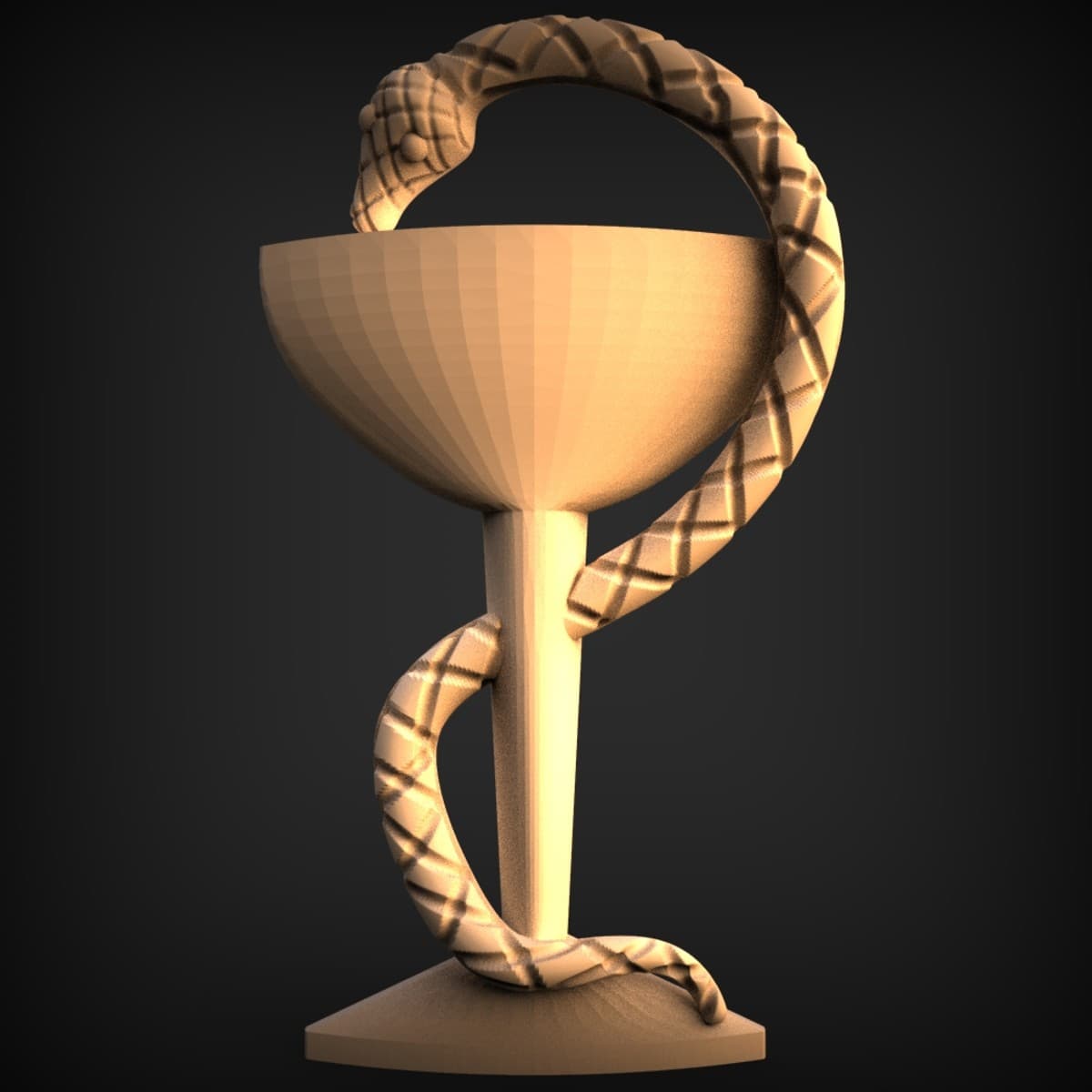 Bowl Of Hygieia Pharmacy Emblem