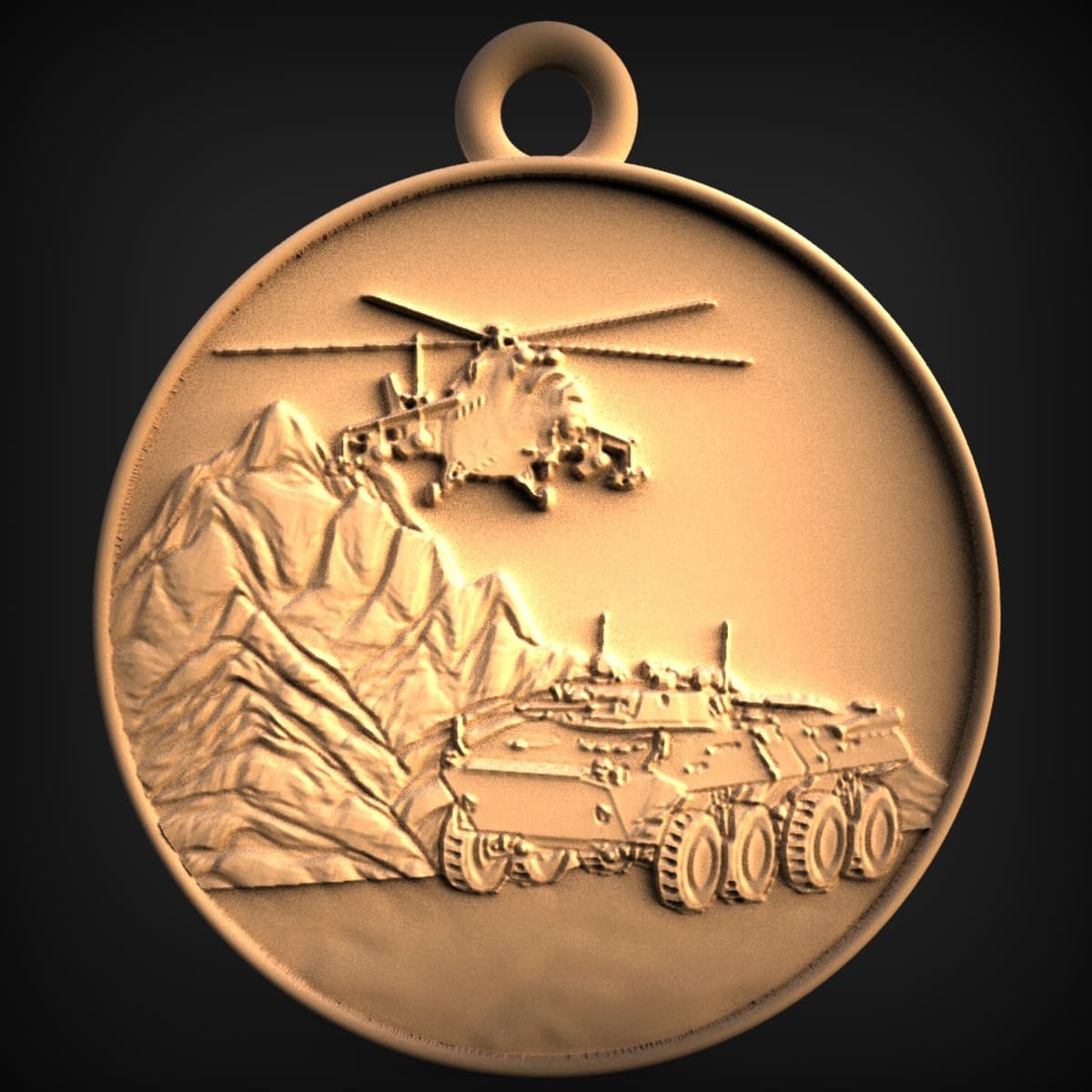 Armoured Corps Commemorative Medallion