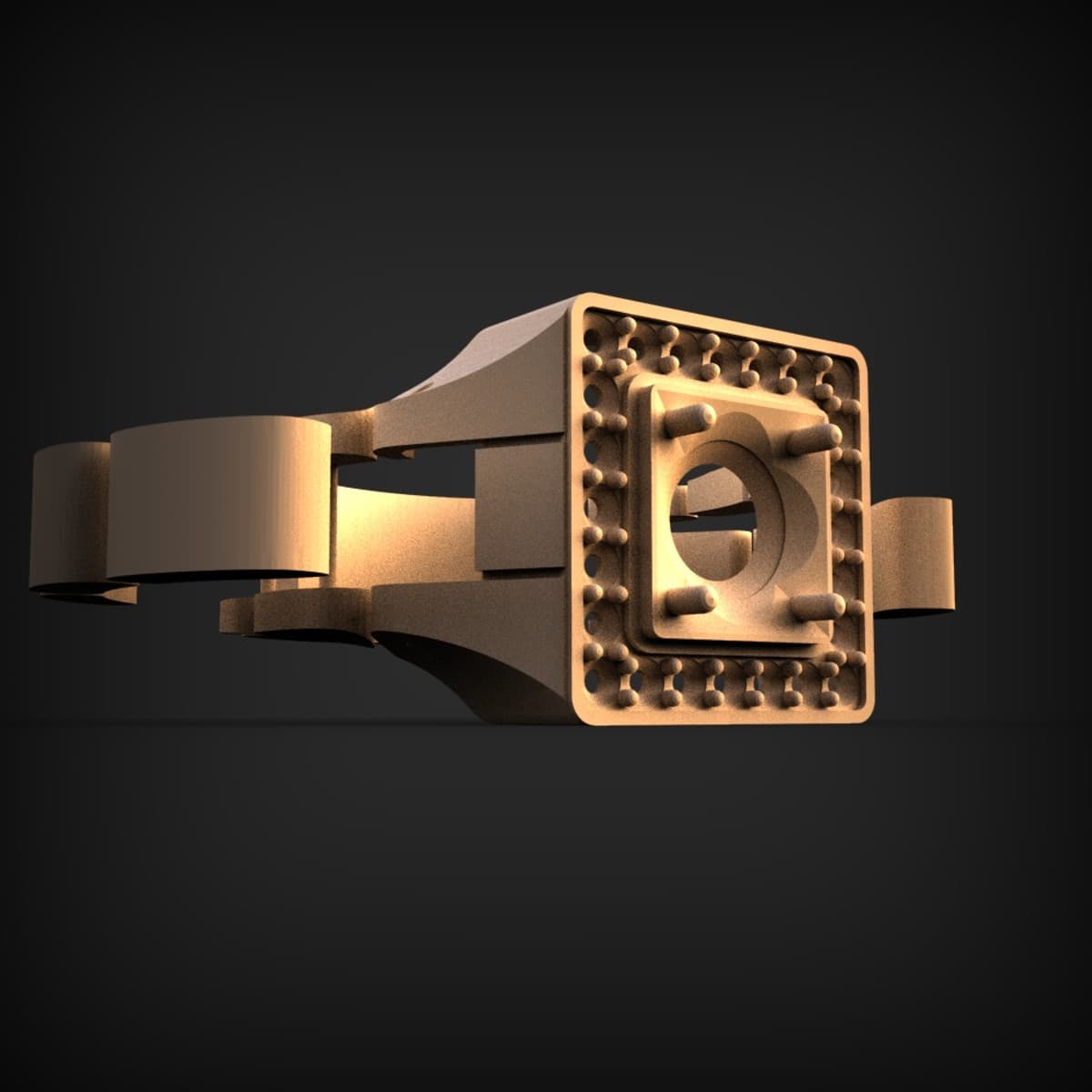 Pinned Mechanical Mount Coupling