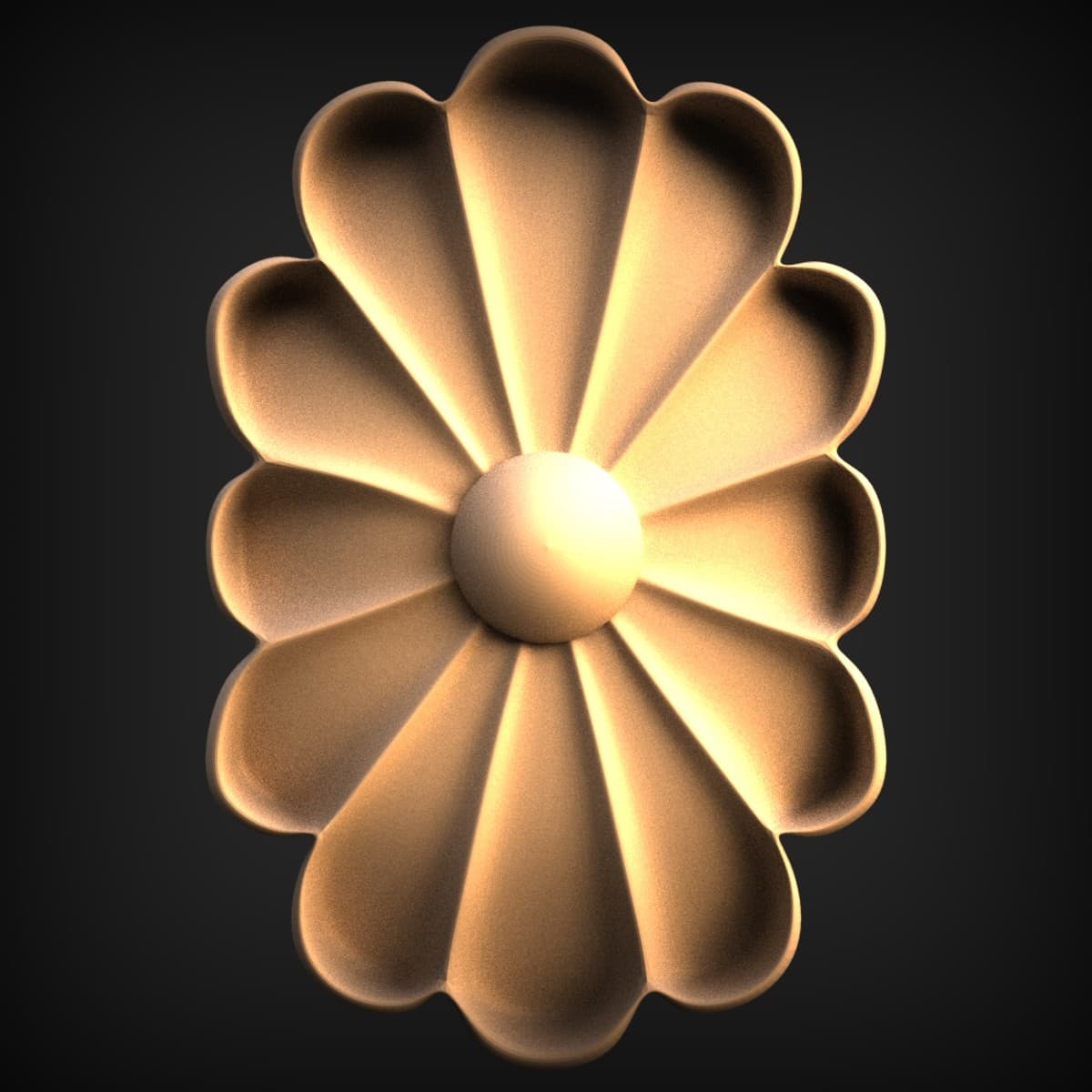 Spoon-Petal Rosette Paterae