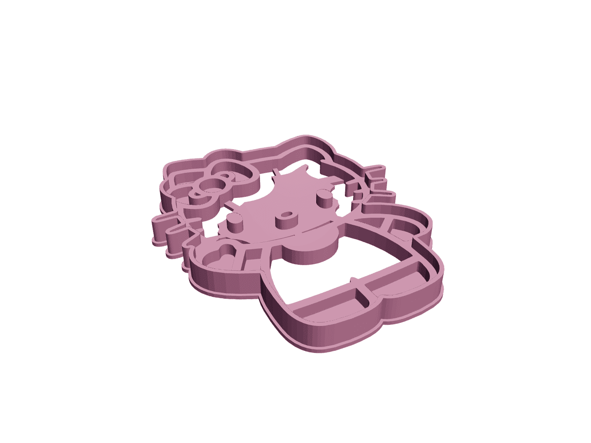 Hello Kitty Cookie Repaired Mirrored