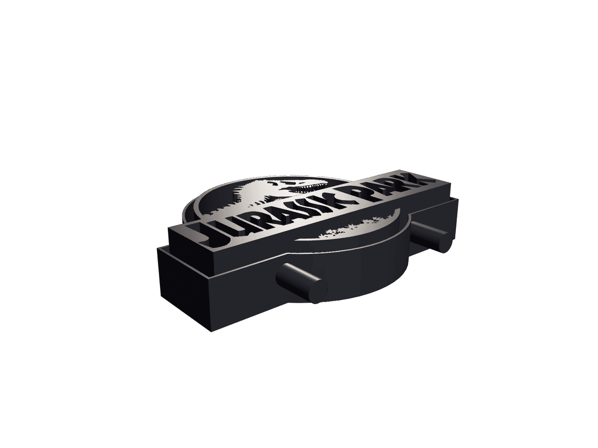 Jurassic Park Headphone Stand or Ornament