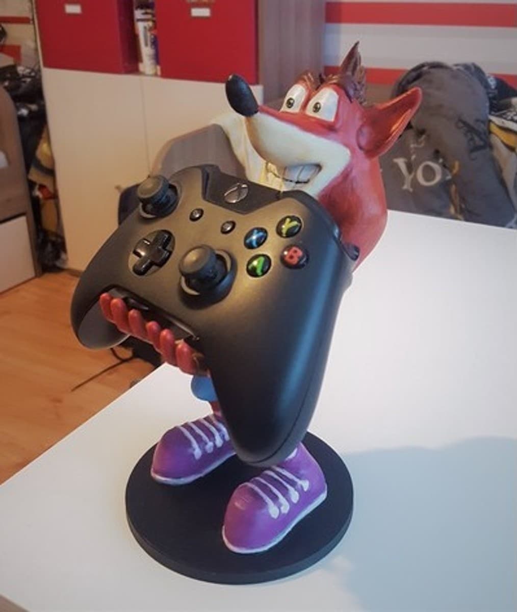 Crash Bandicoot Joystick Stand