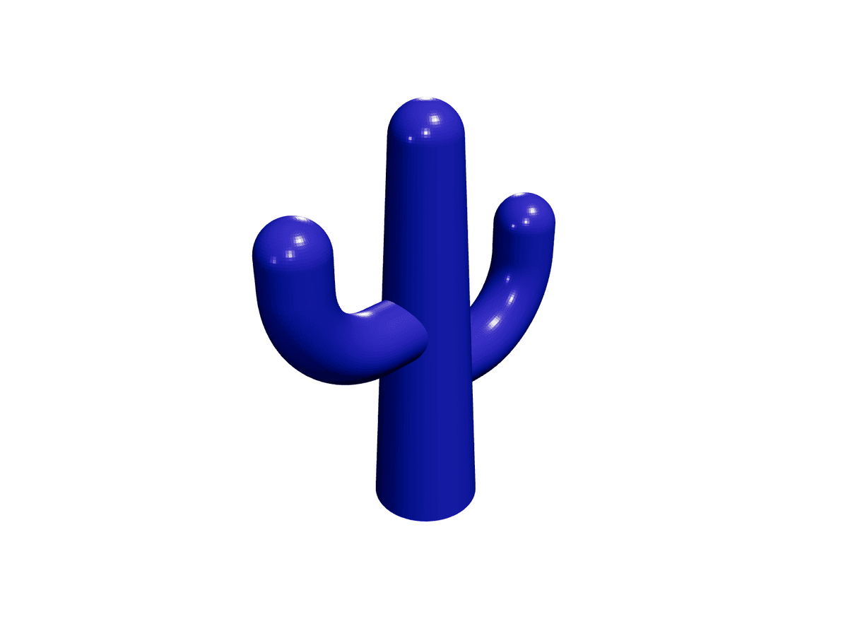 Cactus Organiser 2 Handles Stls