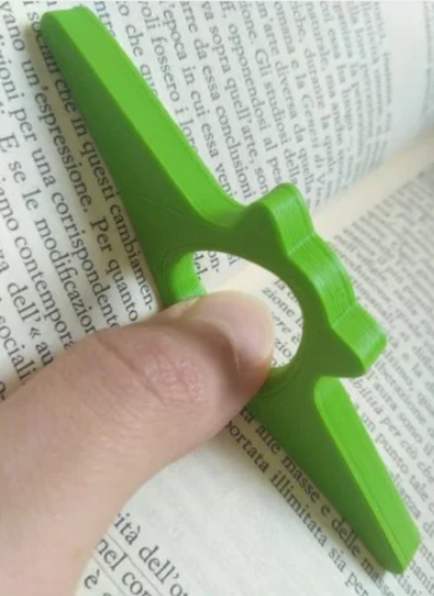 Soporte Libro Pulgar
