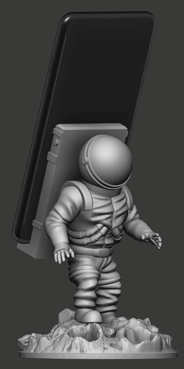 Astronaute Support Smartphone