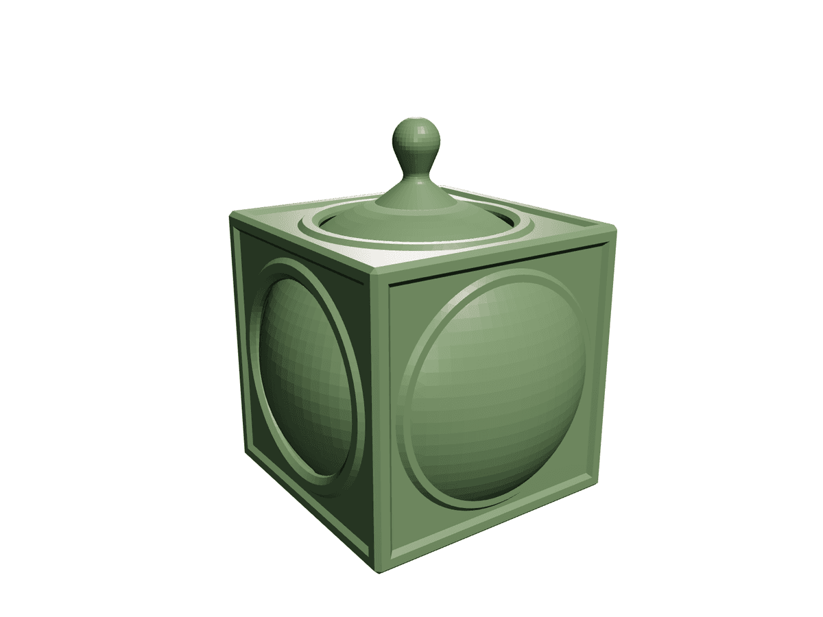 Sphere Cube Box Thing