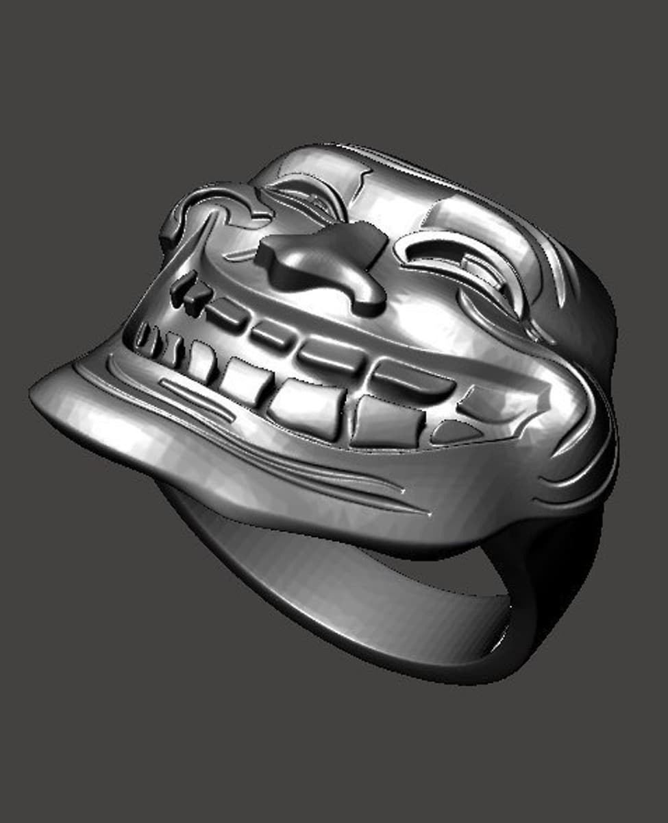 Trollface Ring 7 S L