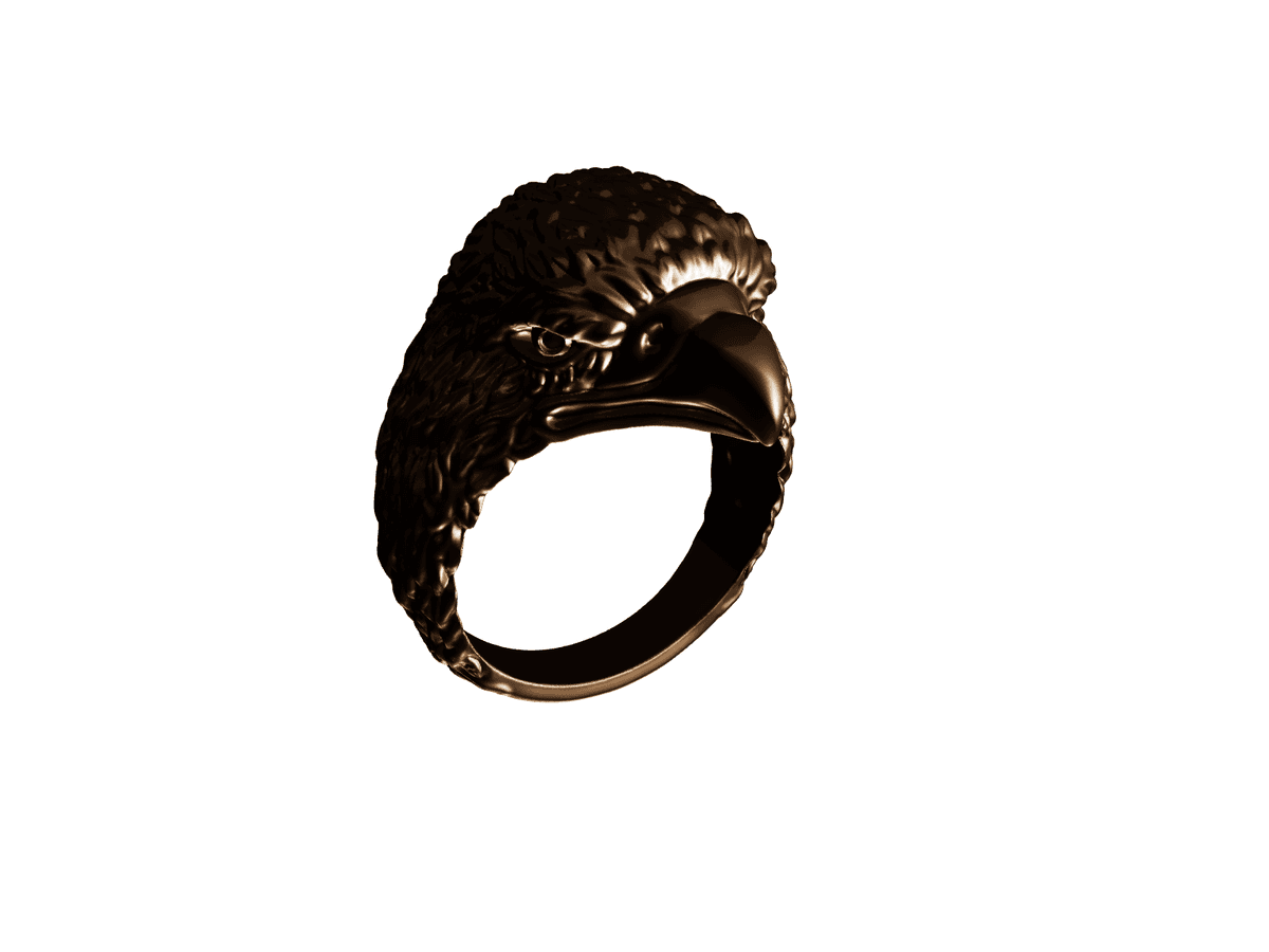 Ring Eagle Print