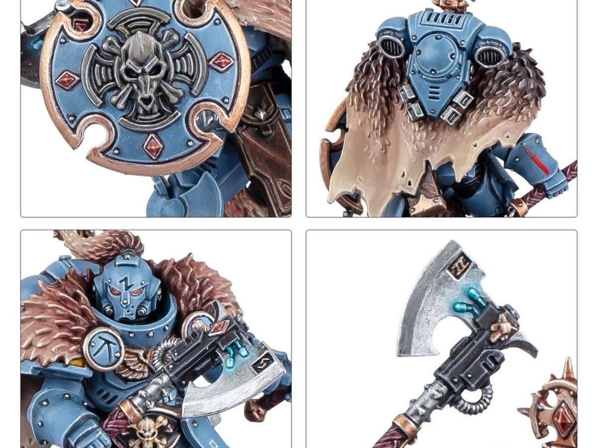 Space Wolves Bladeguard Veterans