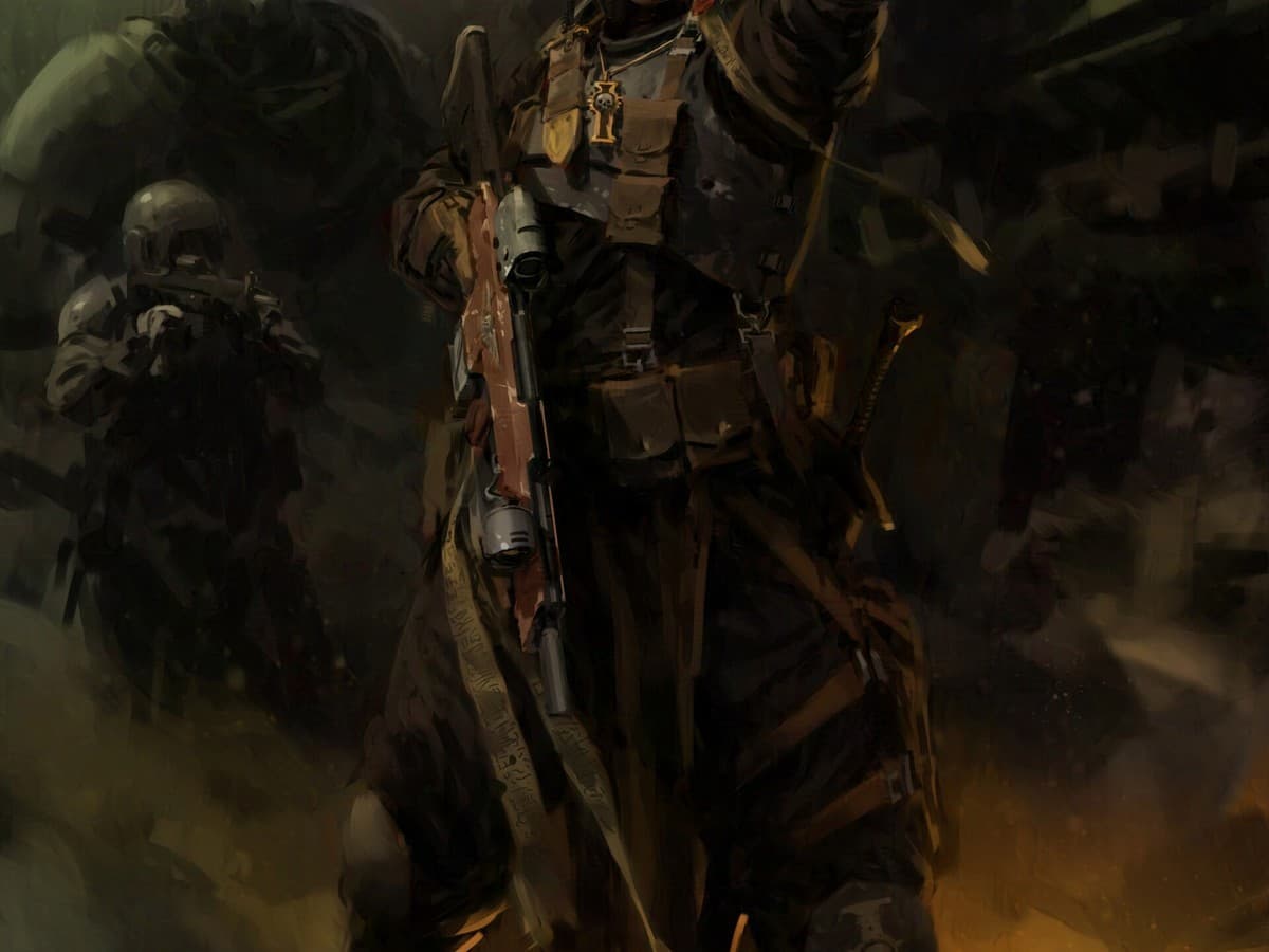 Dark Angels Torso Bits Torsos