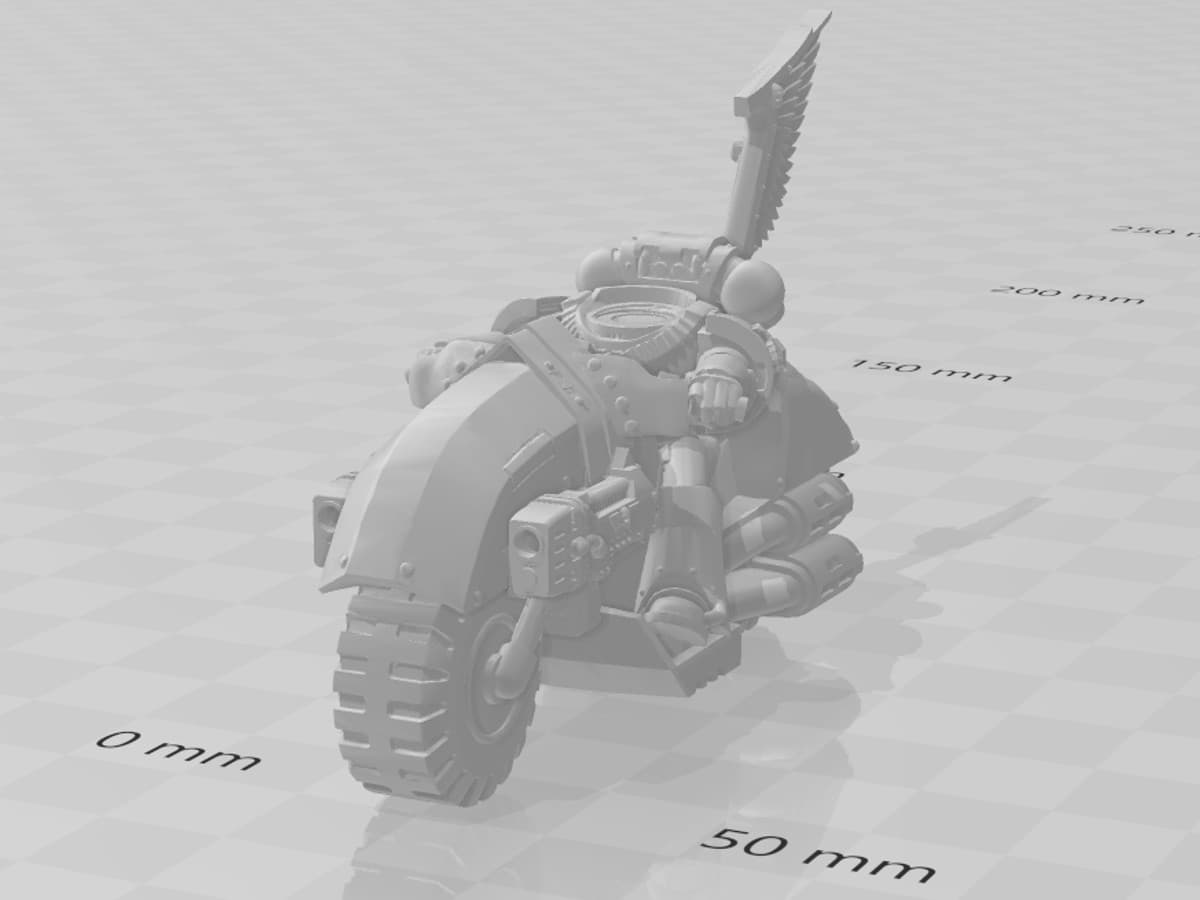 Dark Angels Chaos Biker