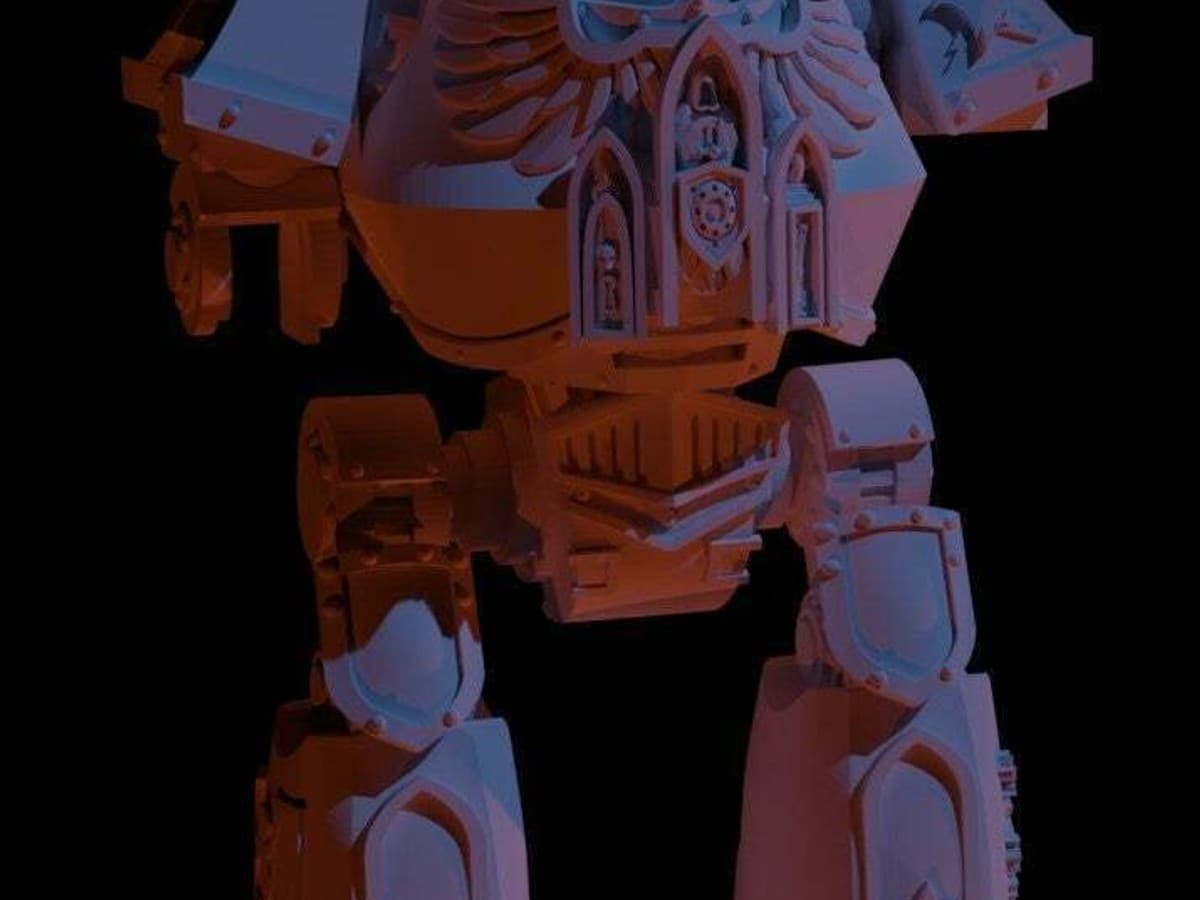 Dark Angels Contemptor Dreadnought
