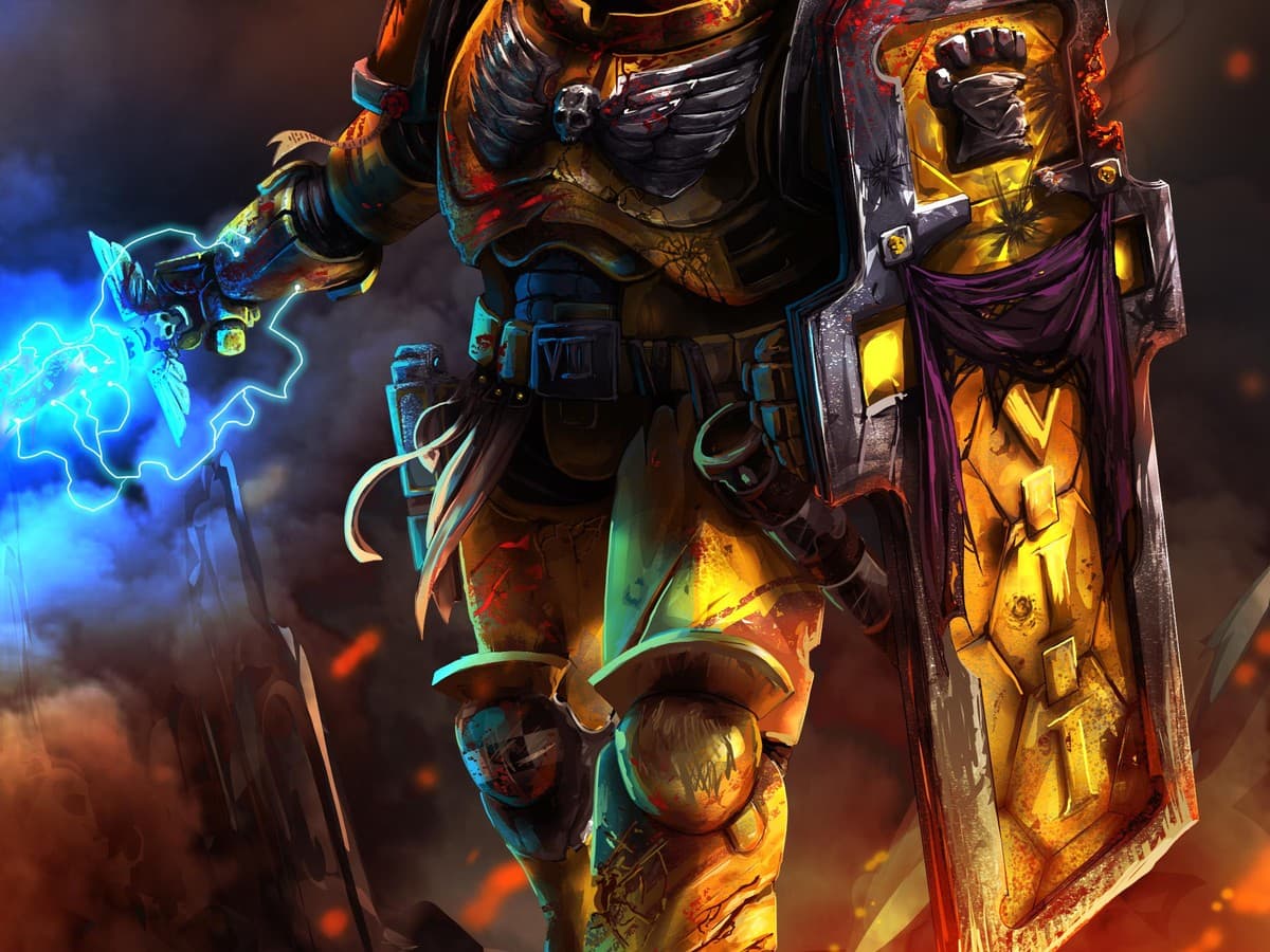 Imperial Fists Space Marine Captain