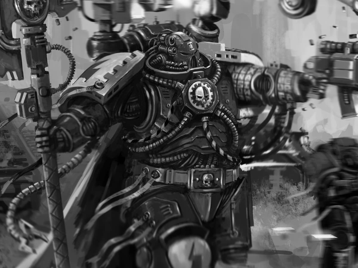 Techmarine Heads