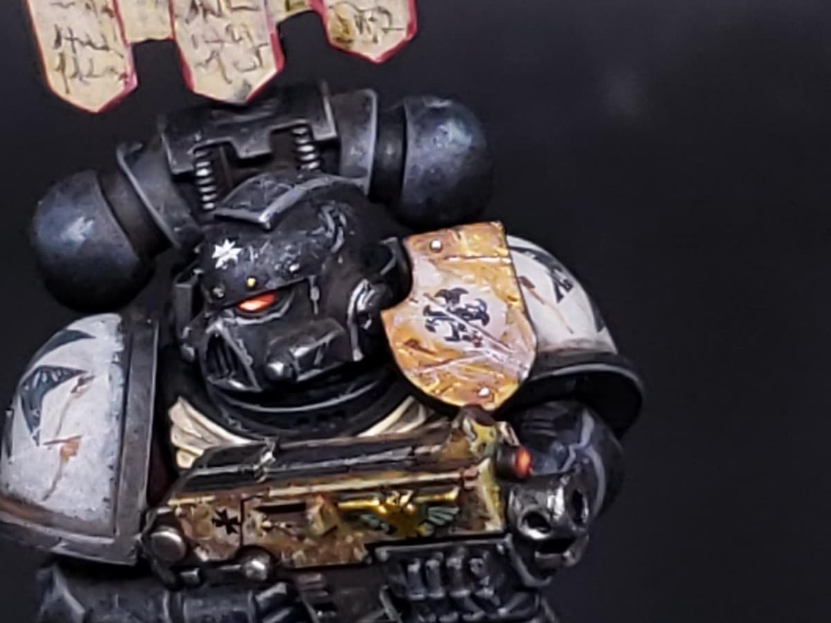 Black Templars Shoulder Pad Bits Shoulder Pads
