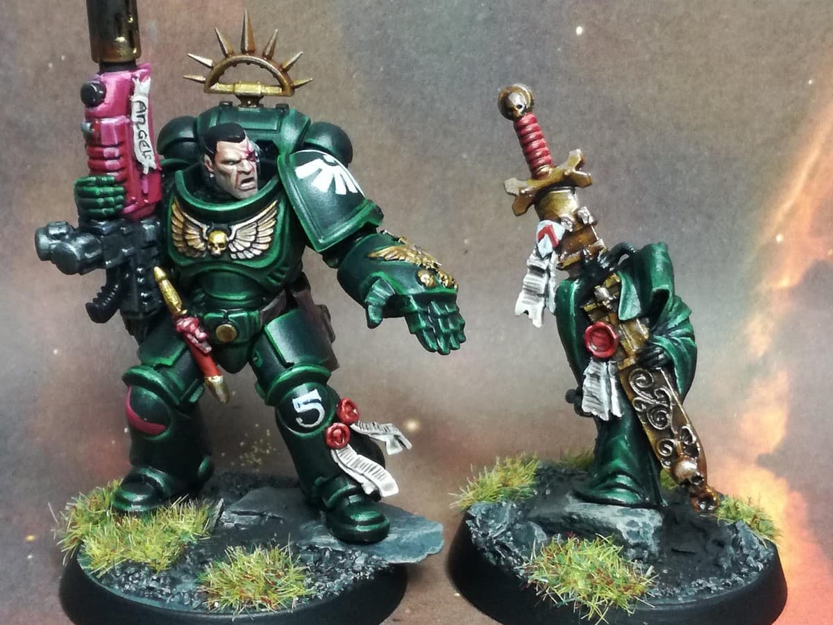 Dark Angle Primaris Helm
