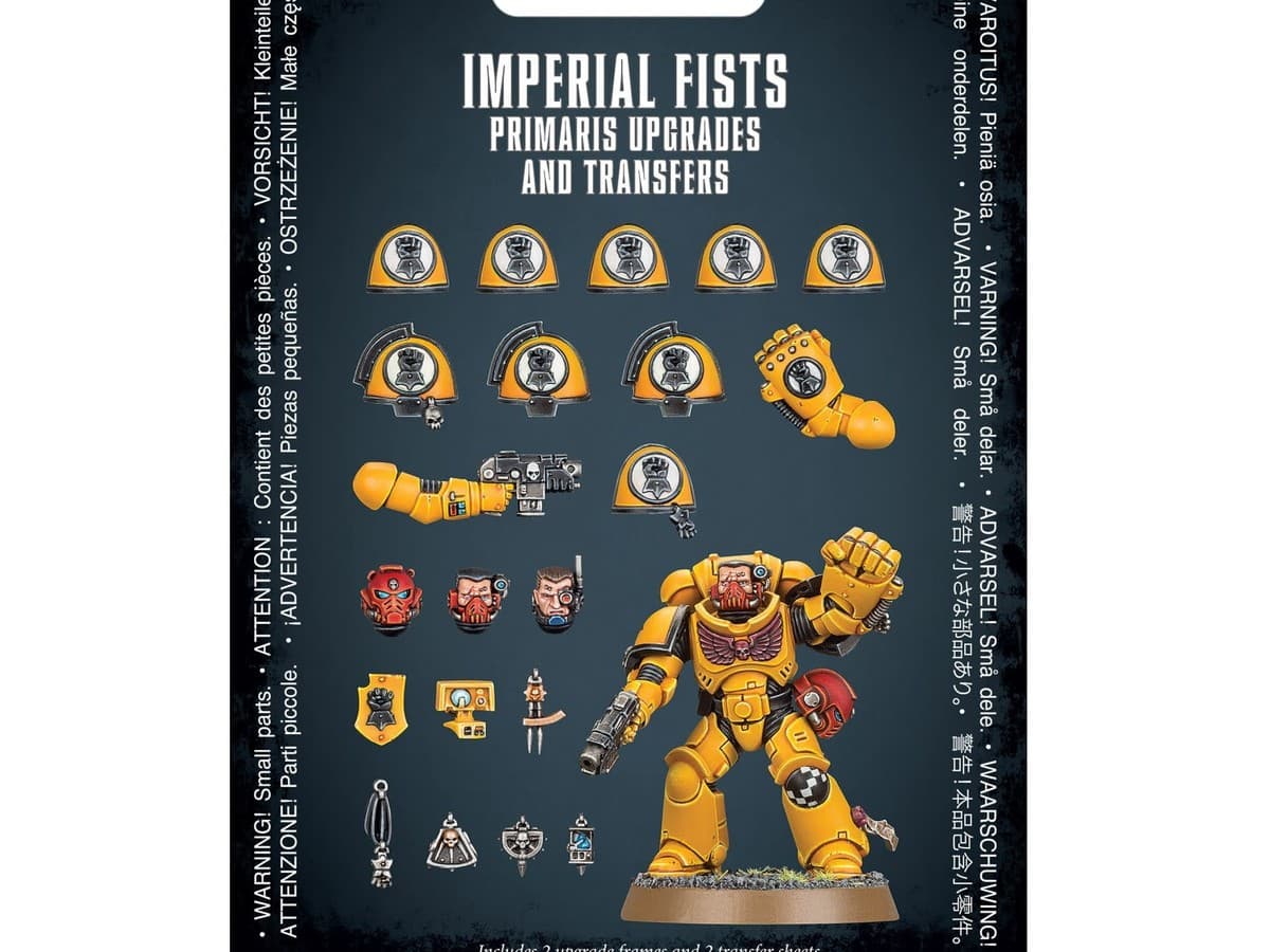 Imperial Fists Upgrade Frame