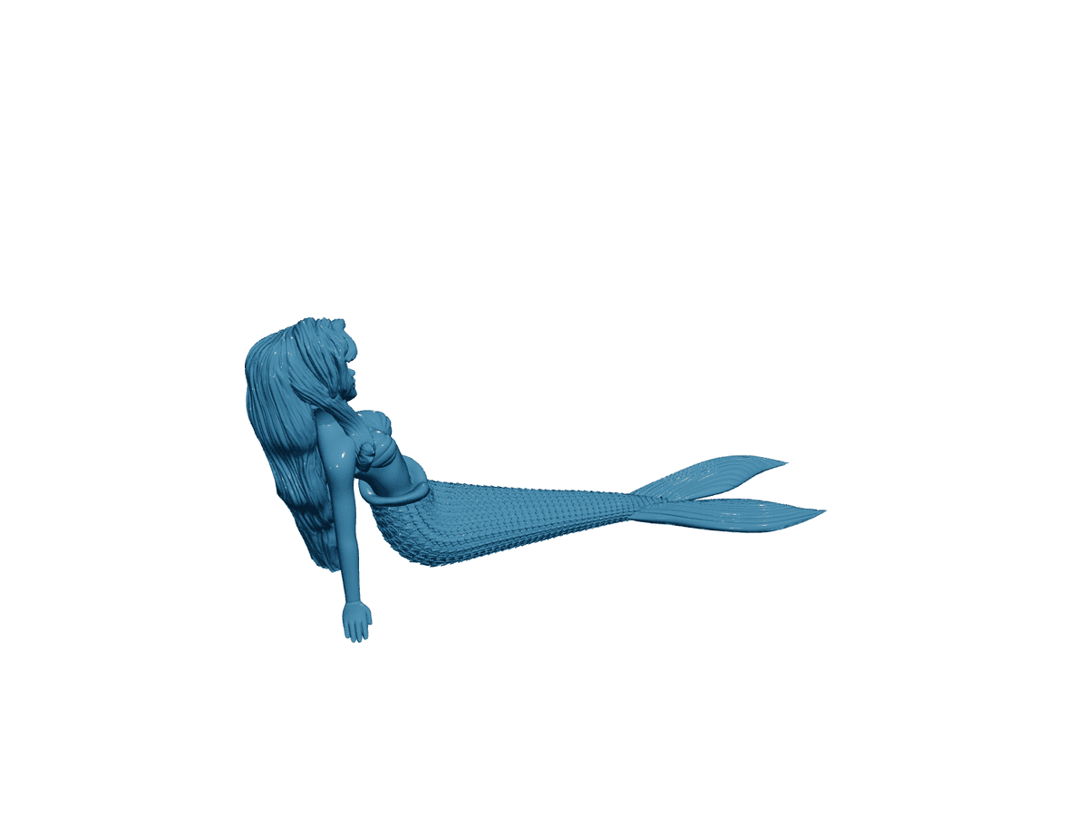 Articulated Ariel Mermaid And Static