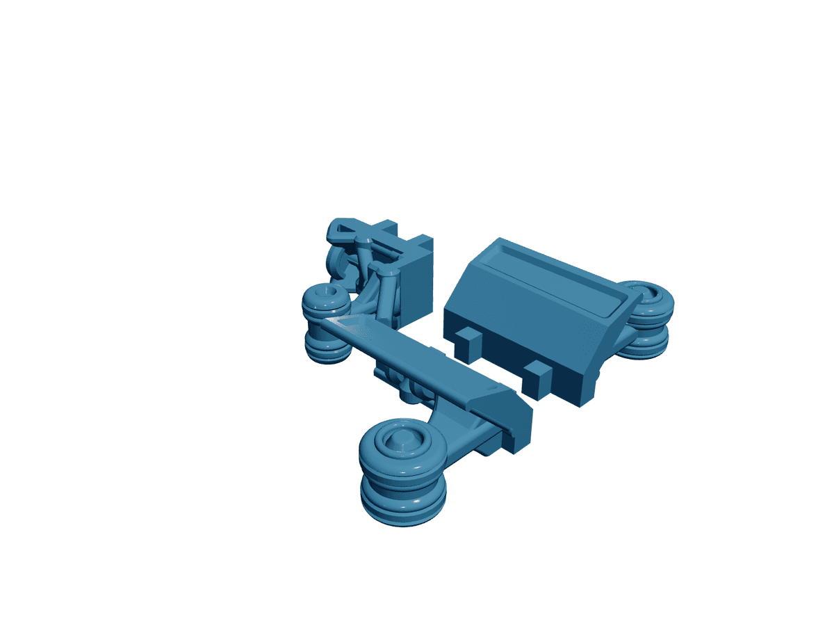 Articulated Space Lab And Landing Gear