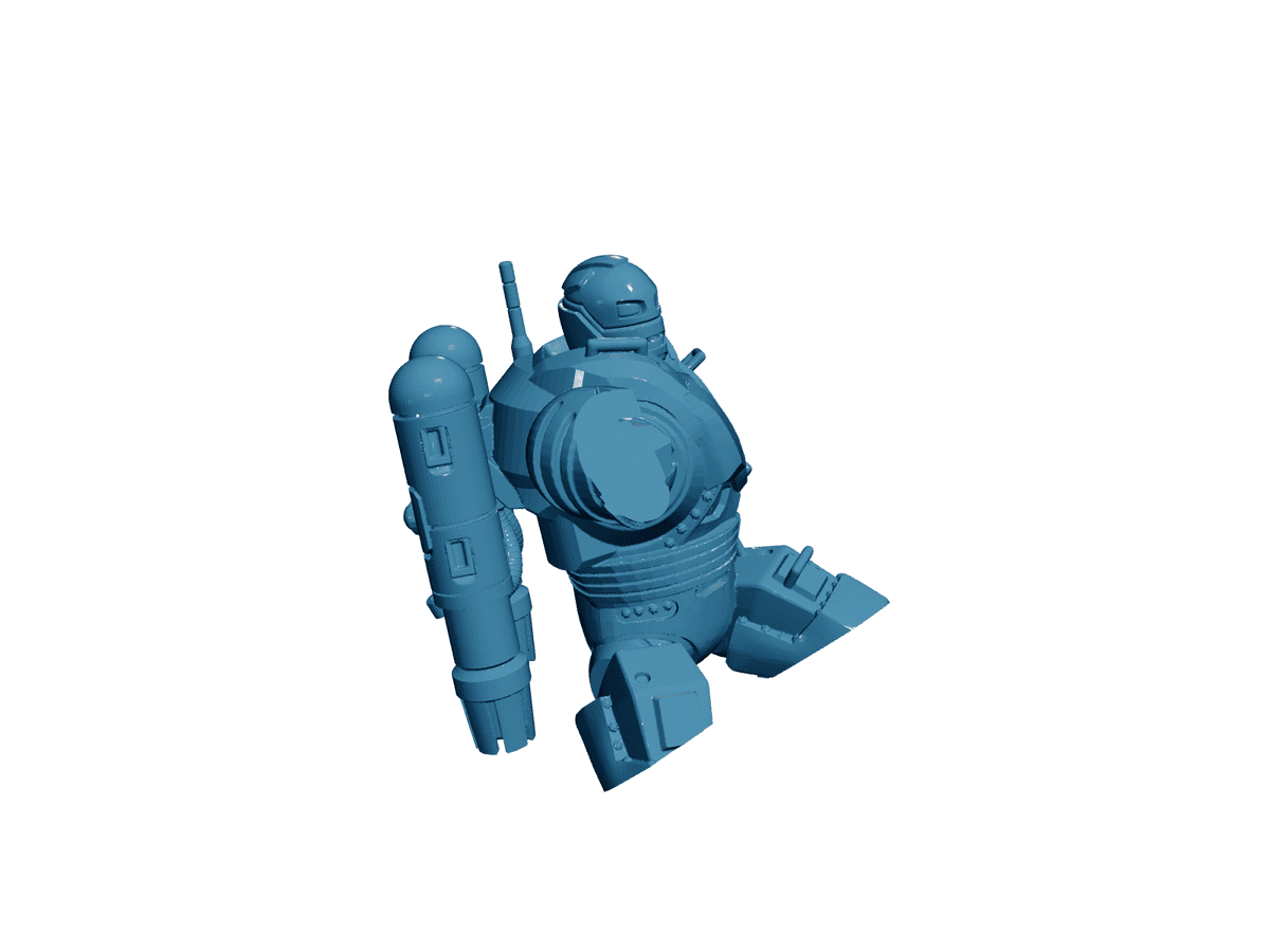 Articulated Ironside 2 Cut Parts
