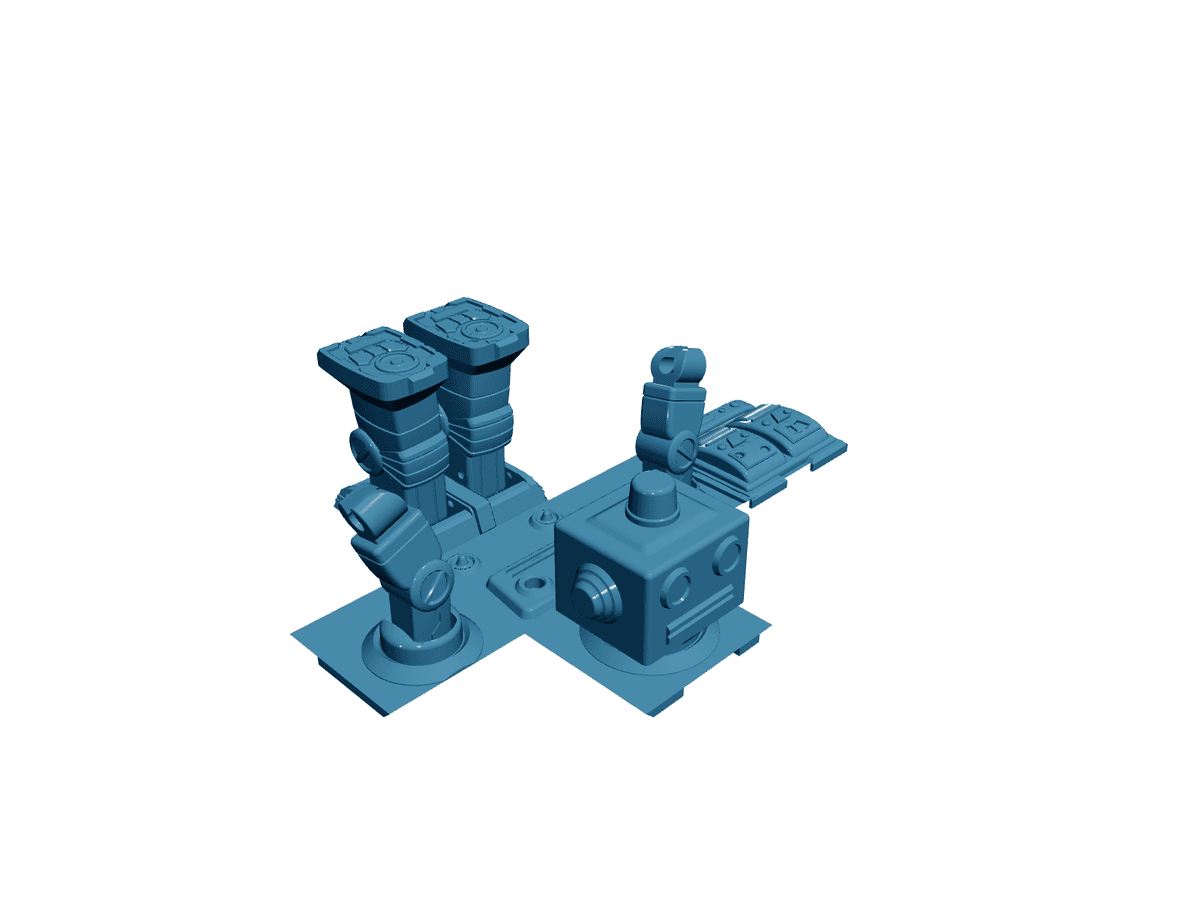 Articulated Foldable Robot A