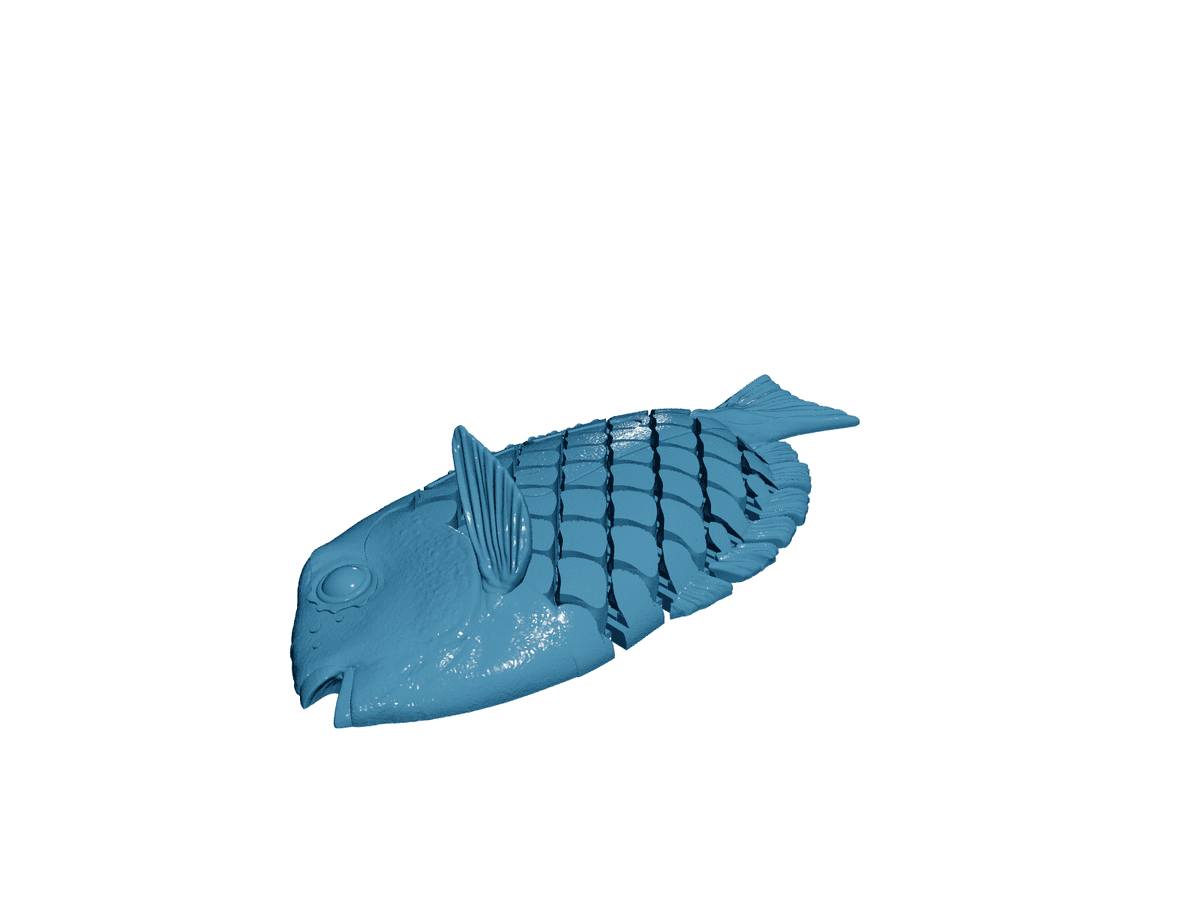 Articulated Blue Tang