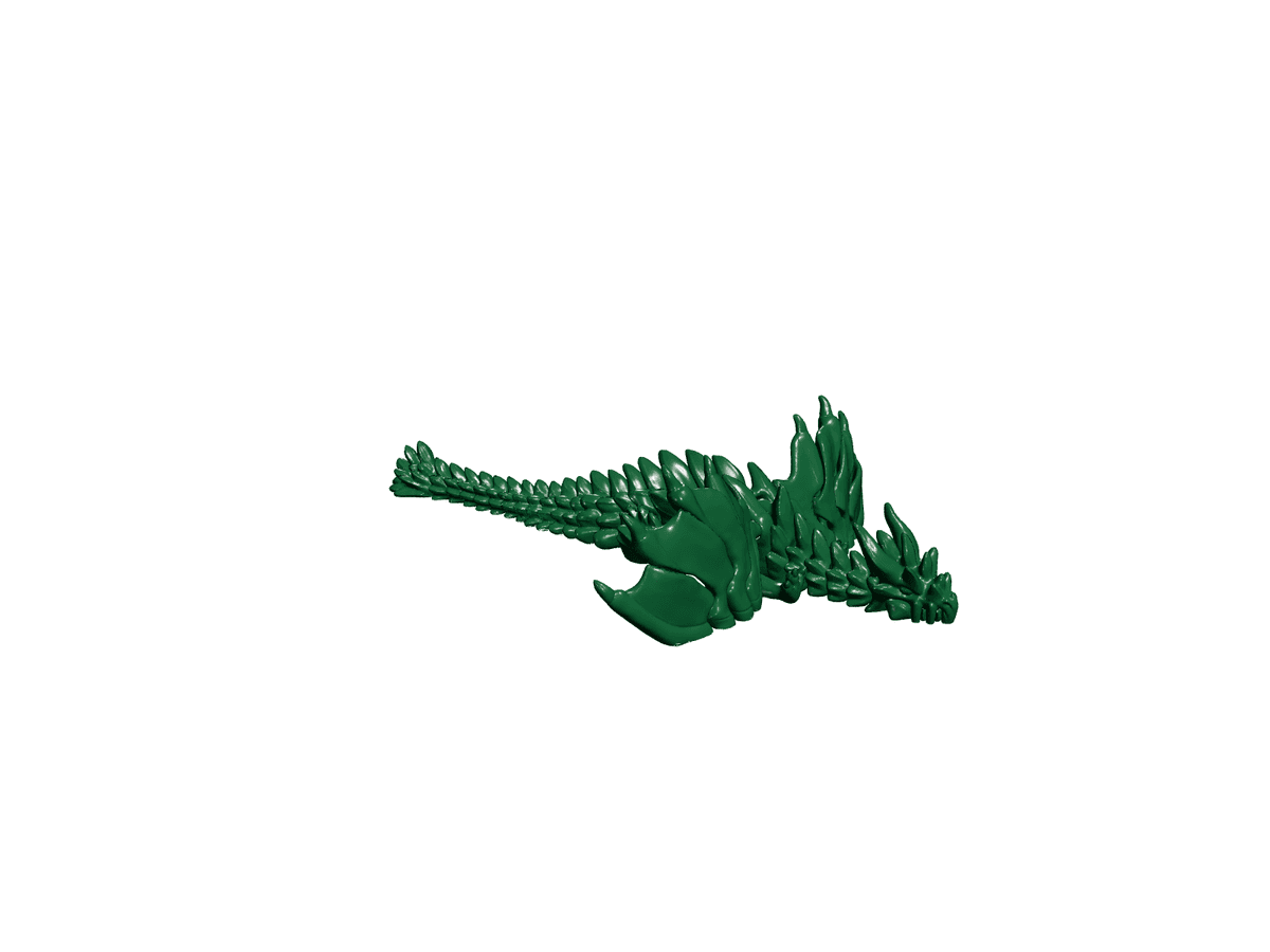 Floppy Dragon Flexi Articulated Monster (Pip)