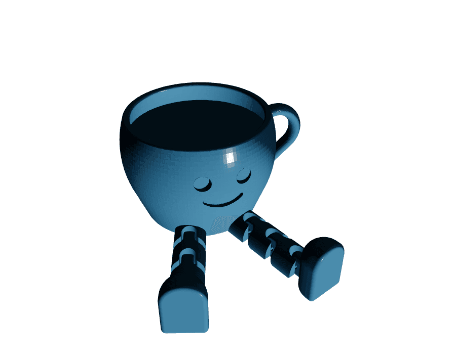 Coffee Cup Buddy — Articulated Flexi