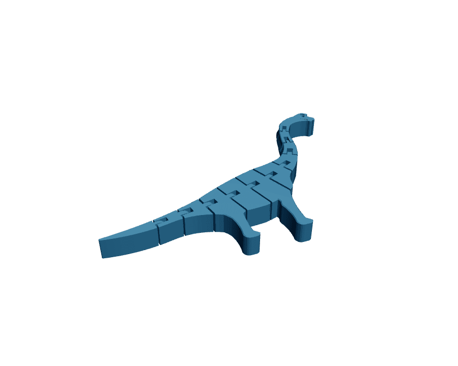 Brachiosaurus — Articulated Flexi