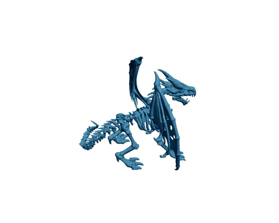 Bone Dragon — Articulated Flexi