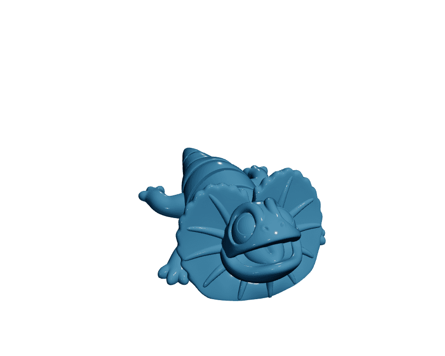 Frilled Lizard — Articulated Flexi