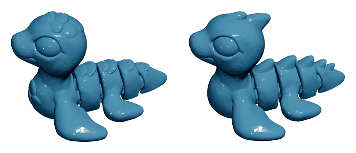 Loch Ness Monster — Articulated Flexi