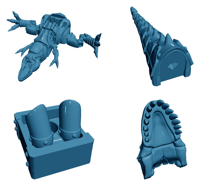 Steampunk T-Rex — Articulated Flexi