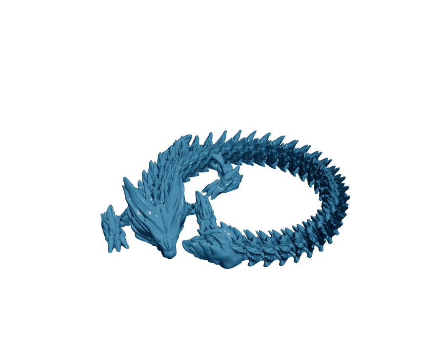 Arctic Dragon — Articulated Flexi