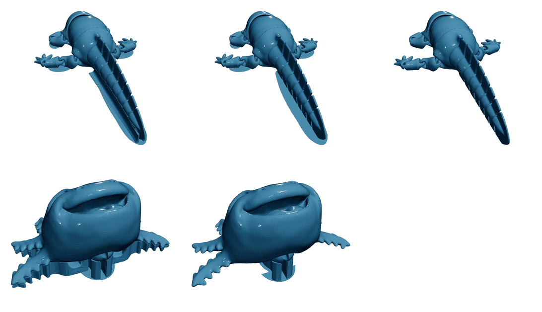 Big Smile Axolotl — Articulated Flexi