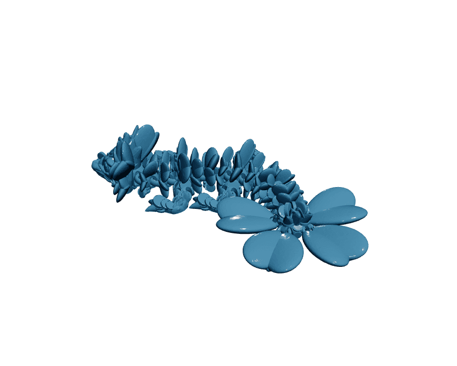 Baby Clover Dragon — Articulated Flexi