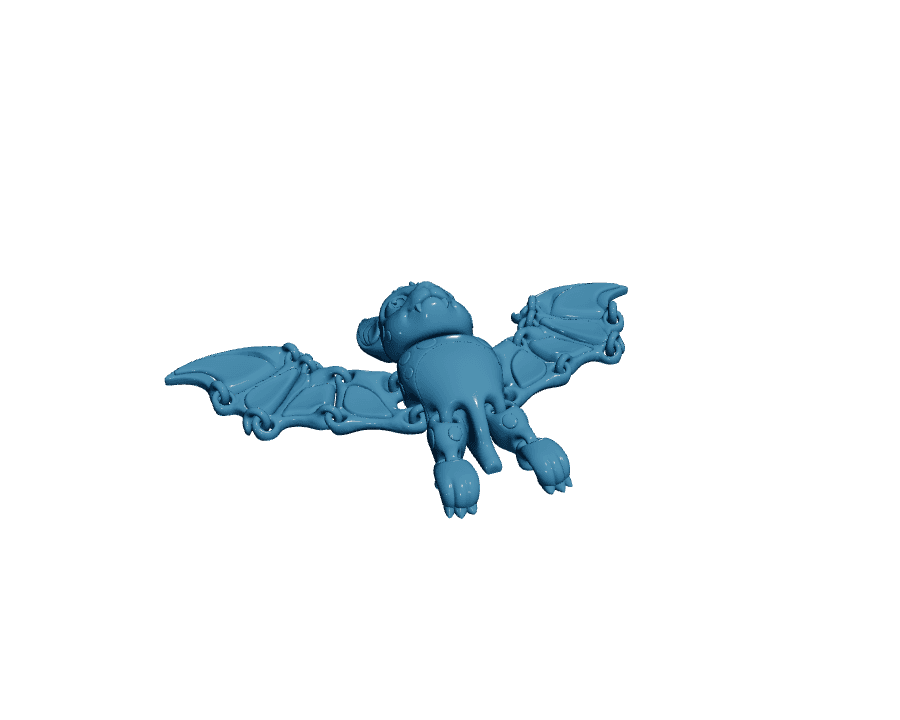 Halloween Bat — Articulated Flexi