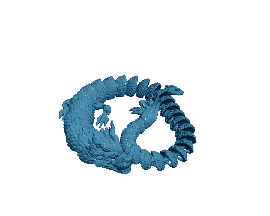 Fire Dragon — Articulated Flexi