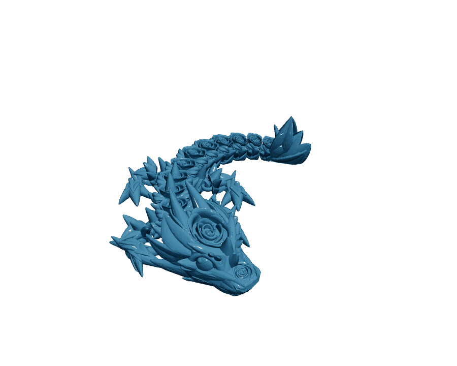 Baby Rose Dragon — Articulated Flexi