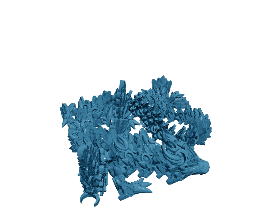 Lunar Dragon — Articulated Flexi